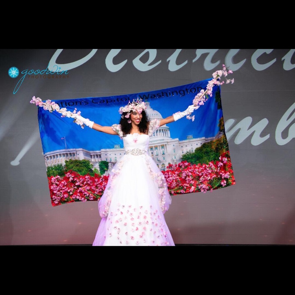 Cherry Blossom District of Columbia Costume